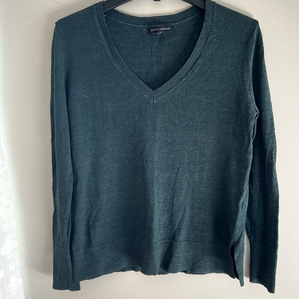 BANANA REPUBLIC Long Sleeve Linen Shirt